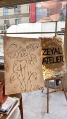 5 Aralık CUMA 20:00 DOKULU TABLO WORKSHOP