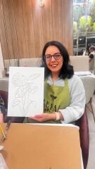 19 Aralık CUMA 20:00 DOKULU TABLO WORKSHOP